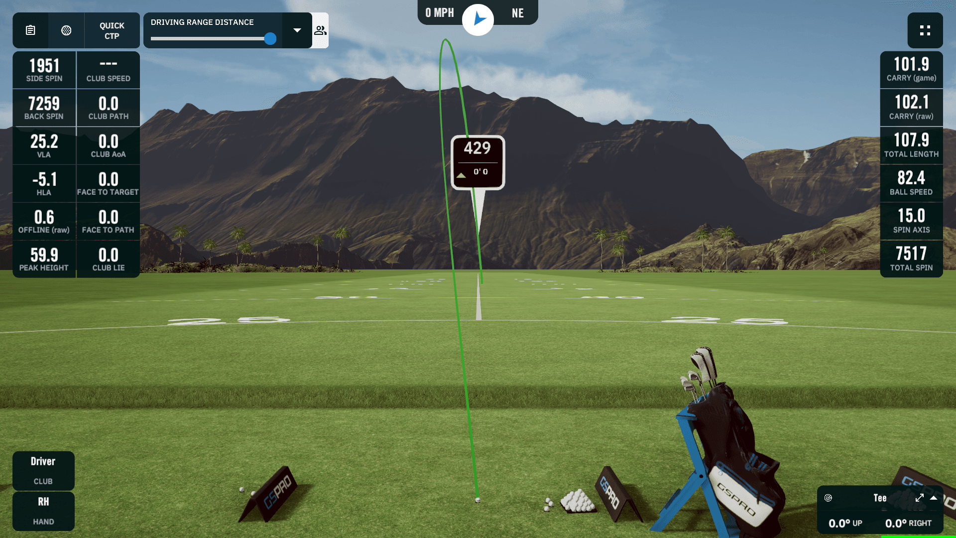 GSPro Driving Range